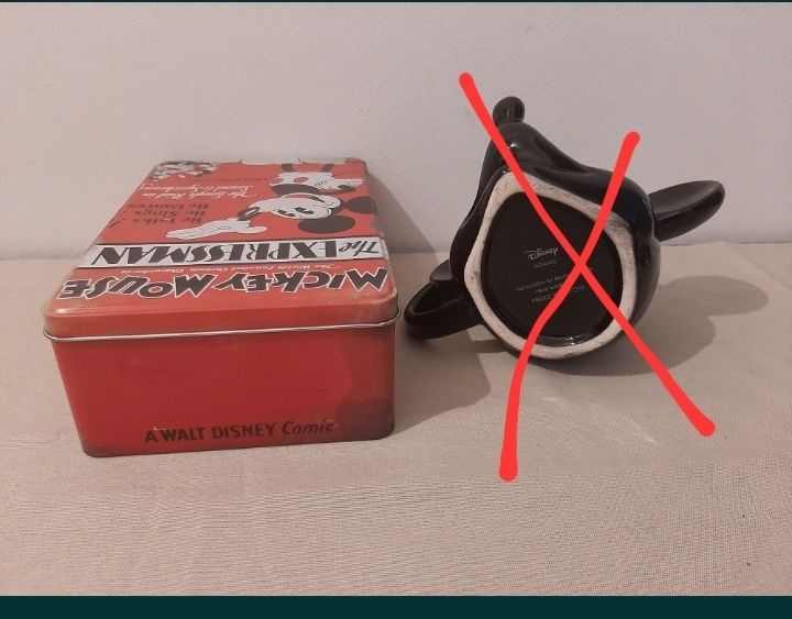 Saco de Algodão Disney caixa lata Mickey