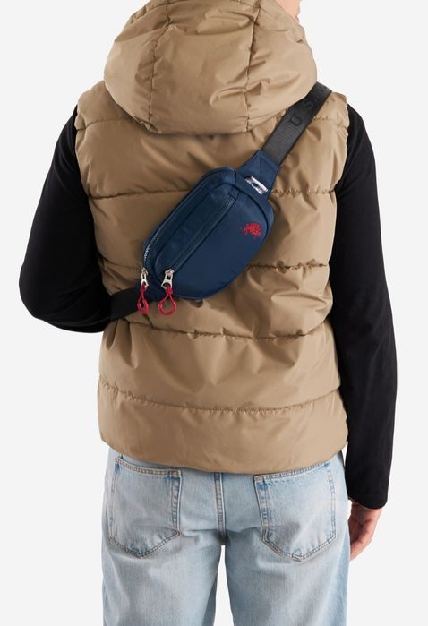 Saszetka torba nerka plecak z regulacja 3 kieszenie