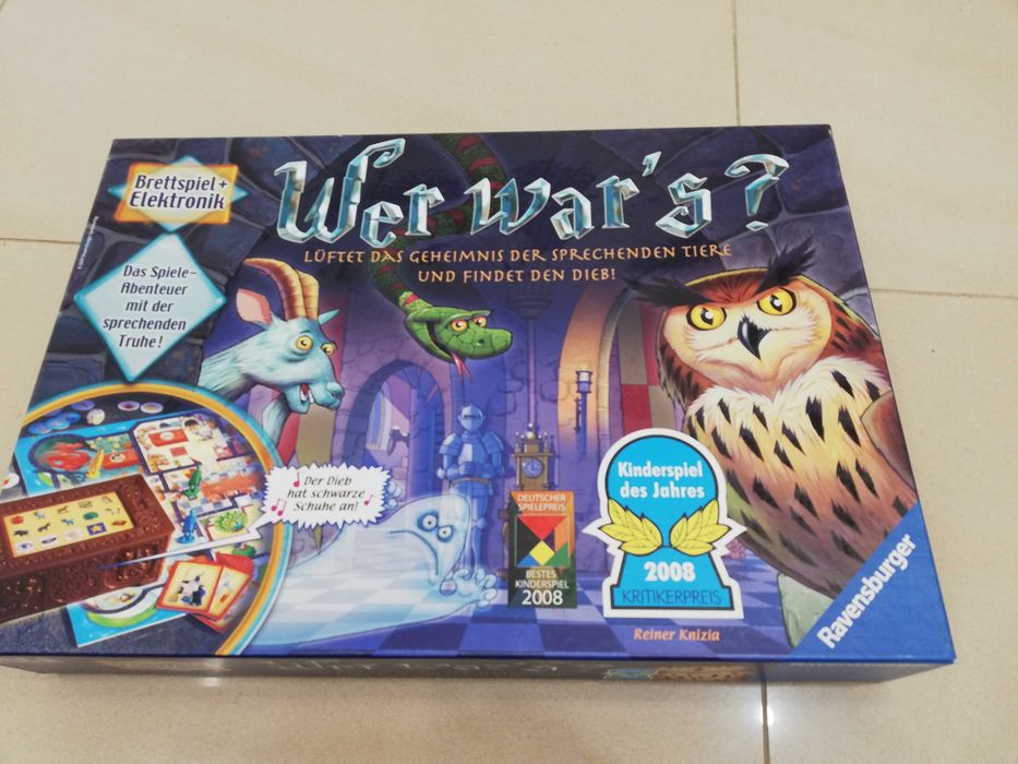 Gra planszowa Wer War's Kto to był Ravensburger 6+ Gra roku