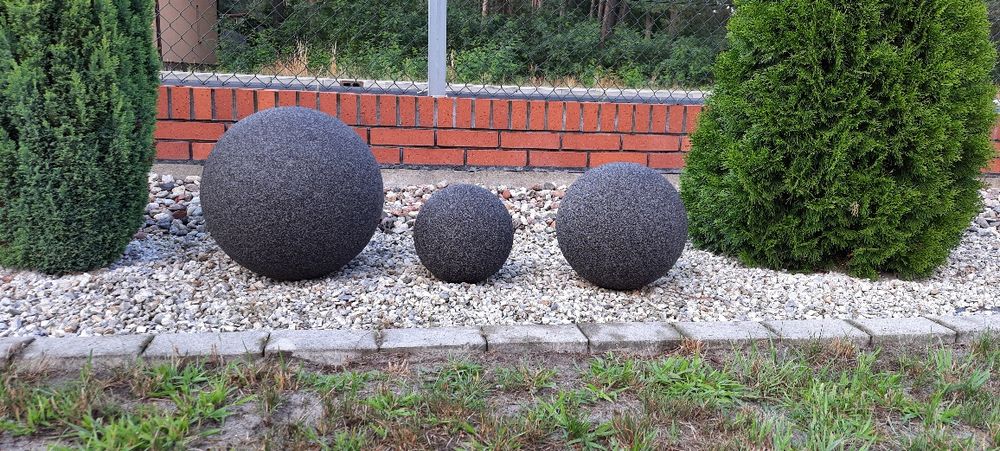 kule betonowe, kule, kule do ogrodu, kule dekoracyjne