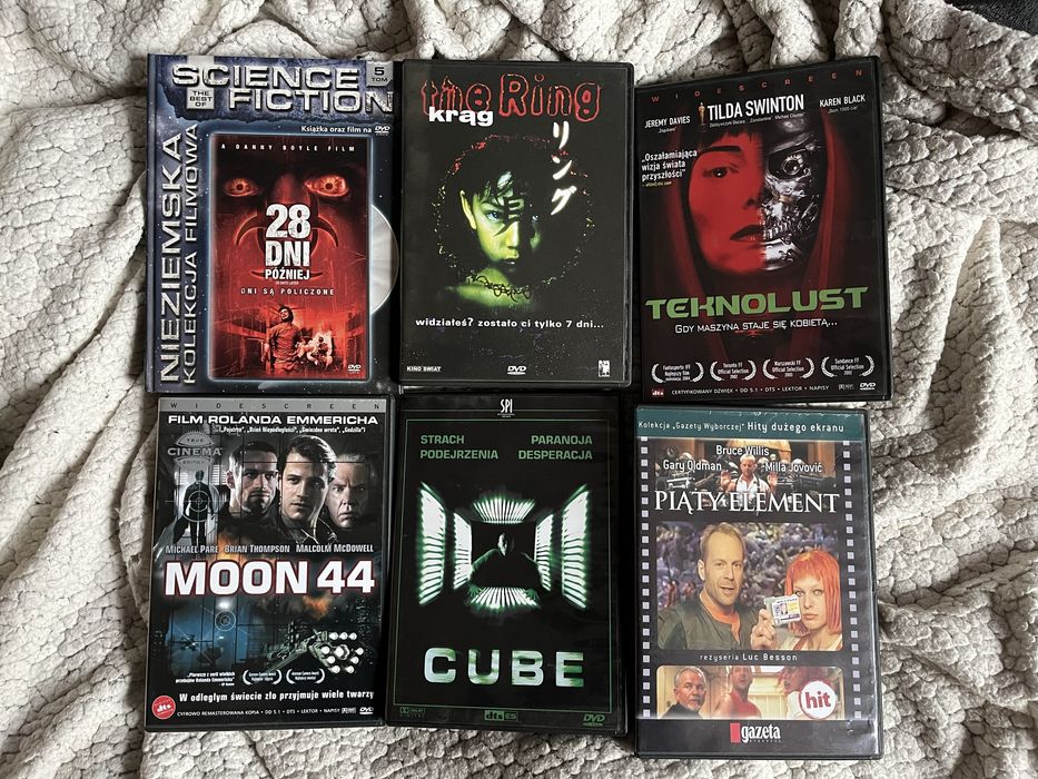 Zestaw filmów filmy DVD horror sci-fi