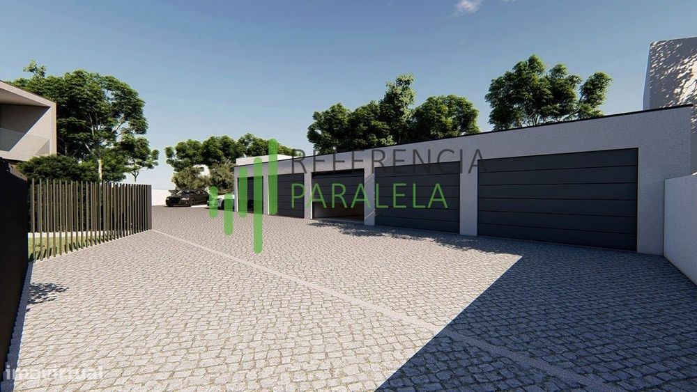 Apartamento T1 Moderno com Logradouro e Garagem em Vila Nova de Anh...