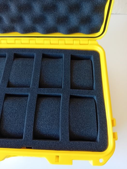 Mala Anti Choque 8 Relógios Certina Timberland Tissot Hamilton Seiko