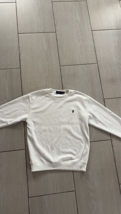 Bluza bez kaprtura Ralph lauren biała/white