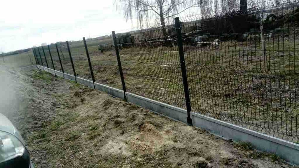 ogrodzenie panelowe panel ogrodzeniowy fi 4 50x200 3d wys 153