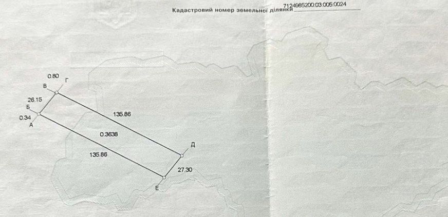Продаж земельної ділянки