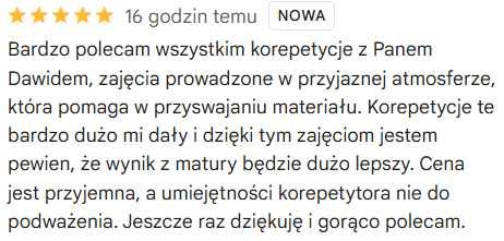 Matematyka na piątkę! Korepetycje z dojazdem i online