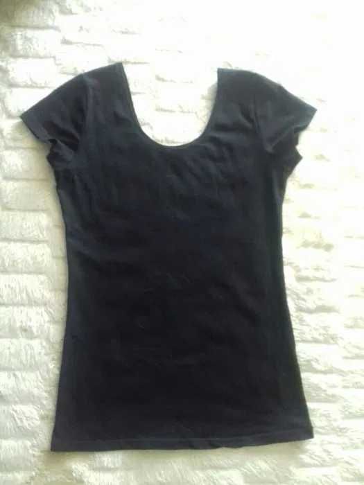 T-shirt damski czarny