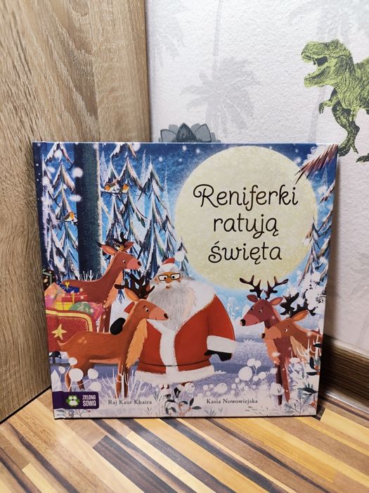 Reniferki ratują święta świąteczna książka bajka dla dzieci