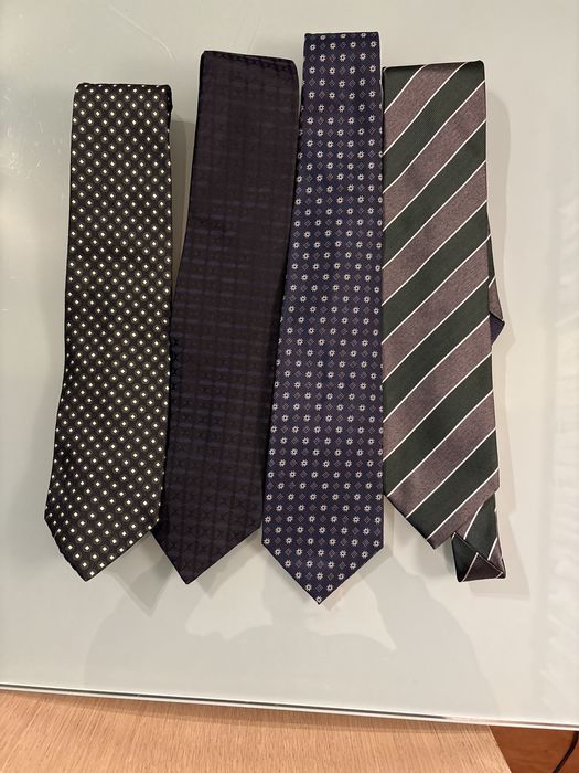 Gravatas zegna versage ralph lauren dkn