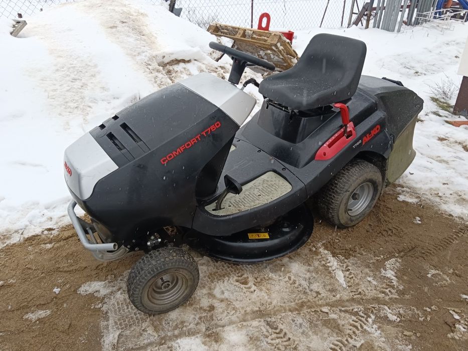 Traktorek kosiarka Alko T750 80cm Briggs 11.5KM manual kosz