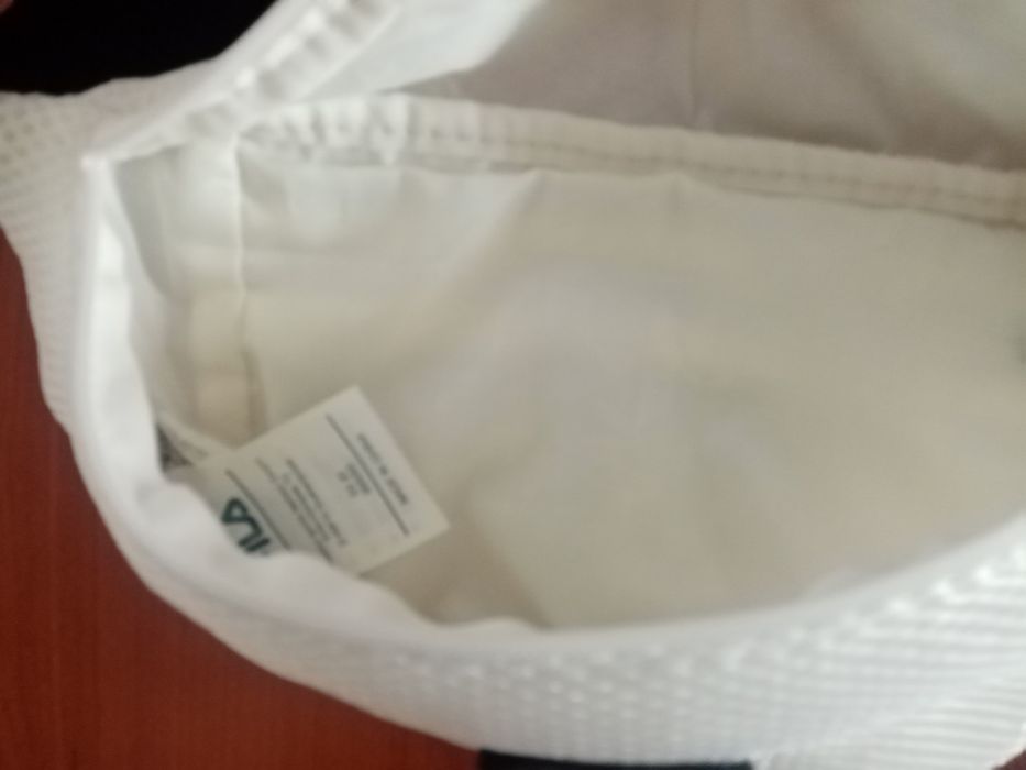 Bolsa branca cintura Fila (original)