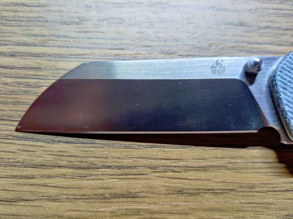 QSP Penguin denim micarta