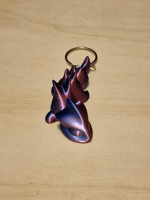 porta chaves drgão imprimido 3d