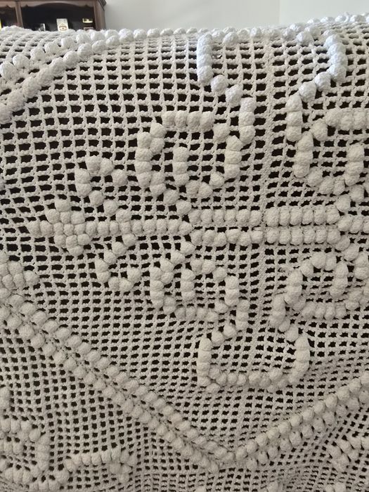 Colcha em croché - feita à mão