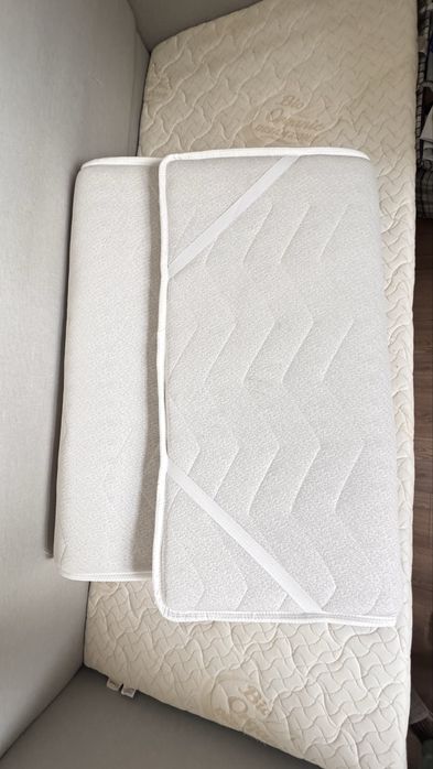 Матрац тонкий , матрац топер 200/90/~6-7см, середньої жорсткості.