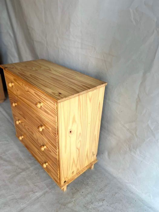 Komoda sosnowa lite drewno