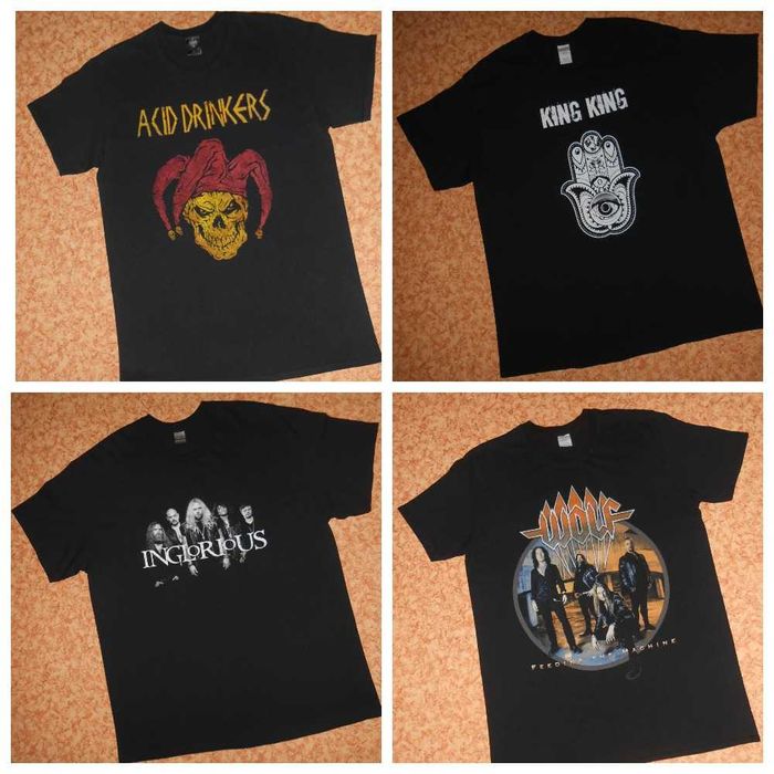Футболки Lamb of God Metallica Rammstein Shinedown Lacuna Coil ін.