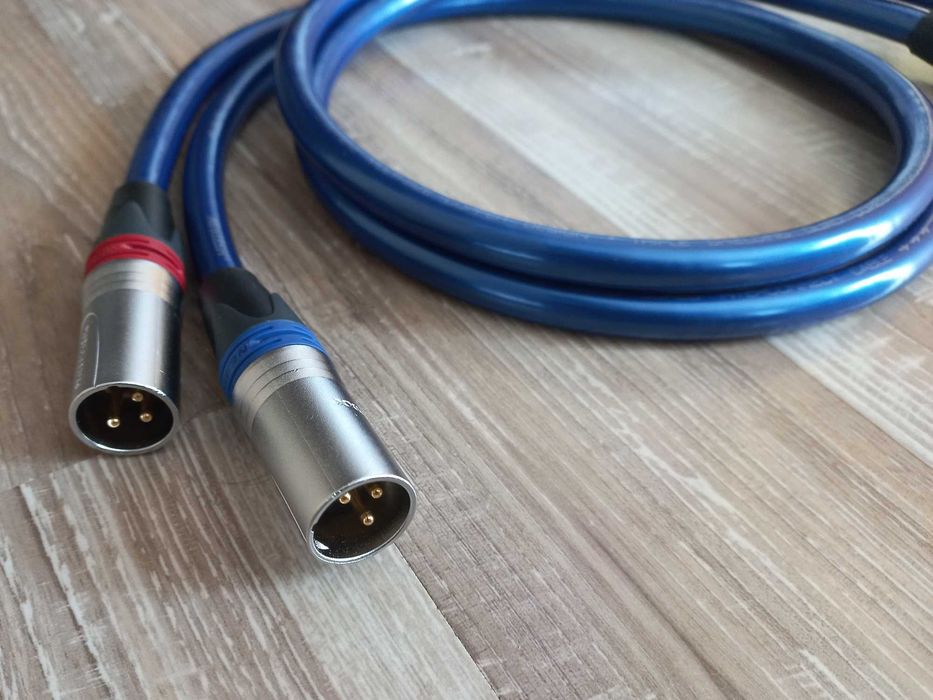 Oryginalny Kabel / Interkonekt zbalansowany Hi-Fi XLR Neotech NEI-3001G G-UPOCC 1mb /para