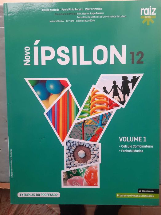 Novo Ípsilon 12 - Matemática 12.º ano