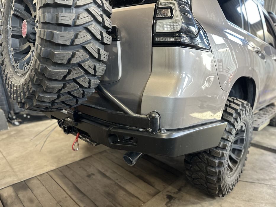 Toyota prado 150 задній силовий бампер