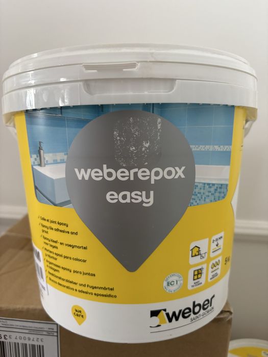 WeberEpox Easy – JASMIM & BEGE – epóxi anti-bolor ~6kg