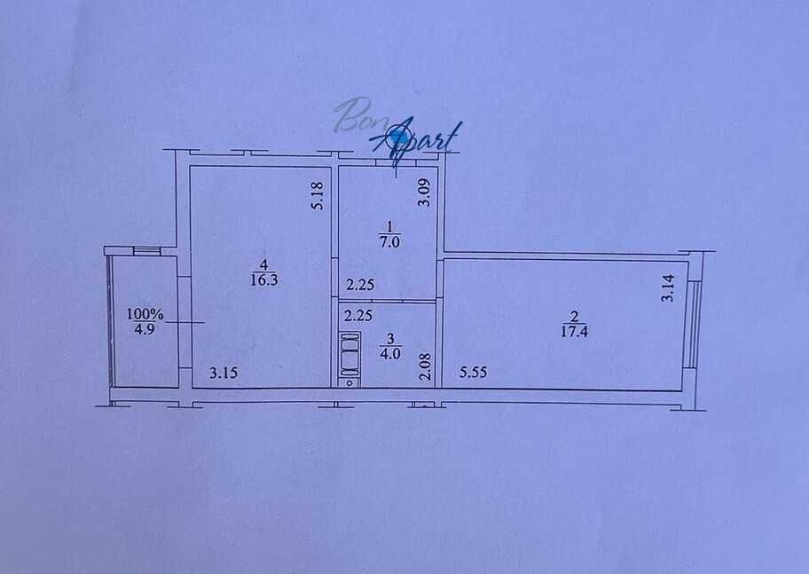 1к., ЖК Welcome Home, Стеценка вул., 53000 дол.