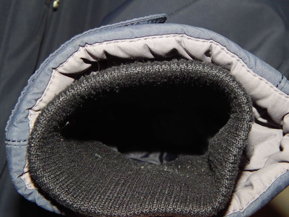 Куртка с капюшоном парка теплая синяя Caprice на мембране GoreTex