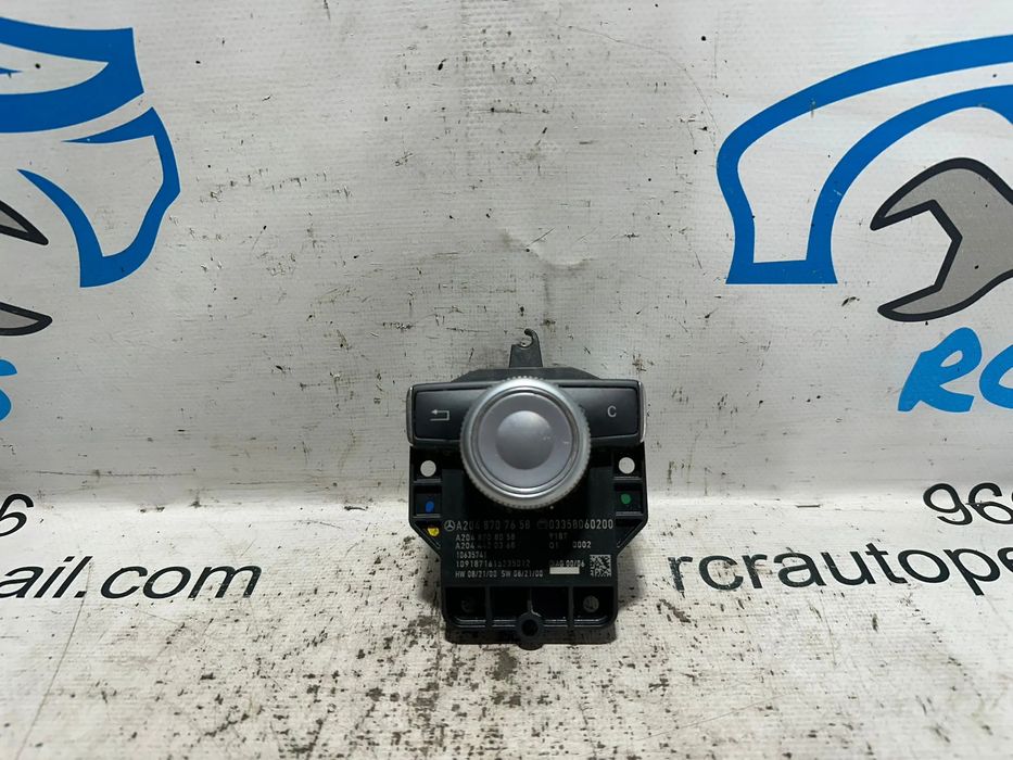 Comando Multifunções Joystick NAV Navegação Radio Mercedes Benz W204