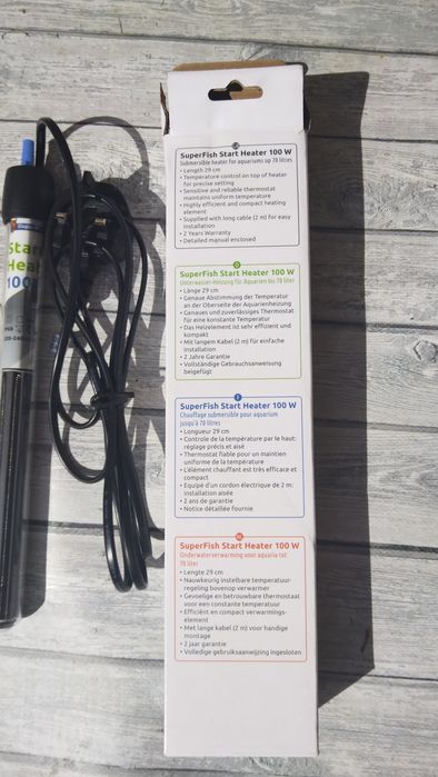 Superfish start 100w аквариумный обогреватель для тропических аквариум