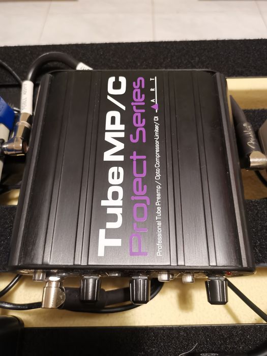 ART Tube MP/C preamp valvulado com compressor óptico
