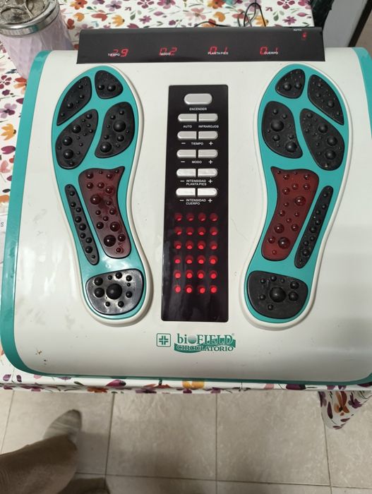 Máquina de choques pés e corpo