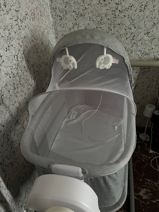 Ліжечко-люлька Mastela приставна 3в1