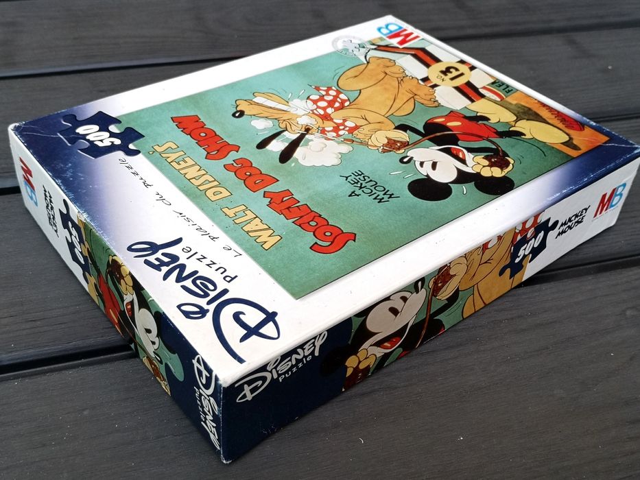 Puzzle 500 Disney Society Dog Show (-1) Mickey Pluto nie 1000