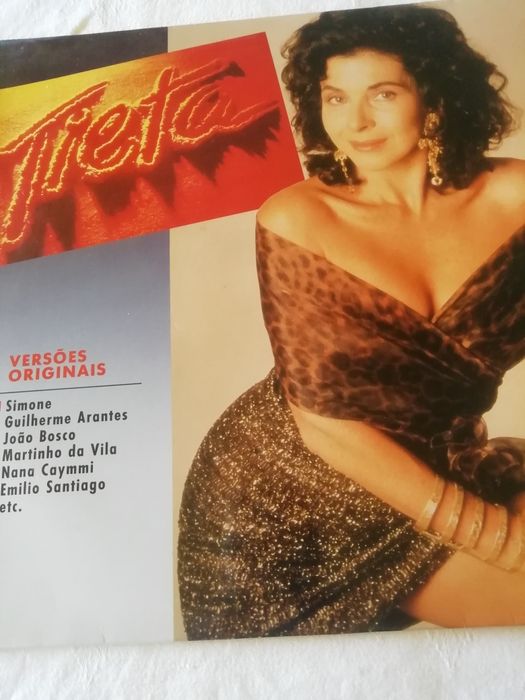 Disco Lp 33 rpm Versões Originais da novela Tieta vários