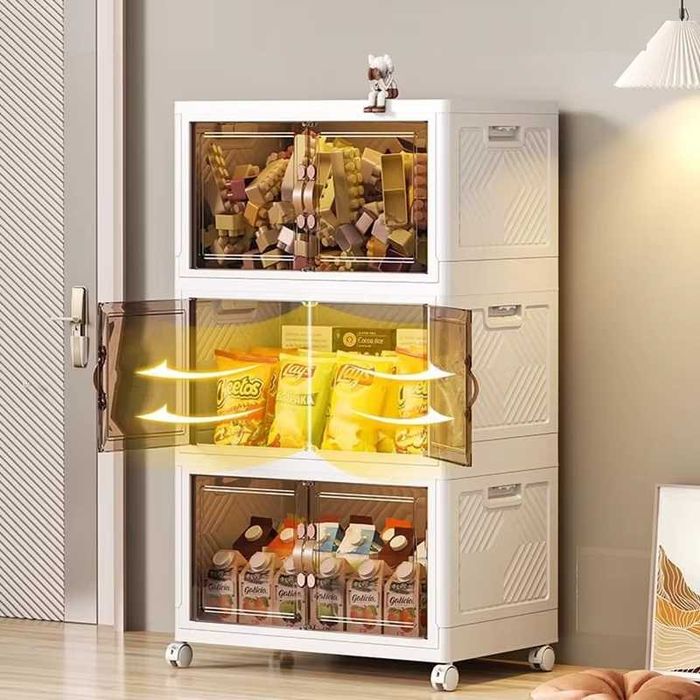 Пластиковий модульний складний ящик органайзер комод шкаф