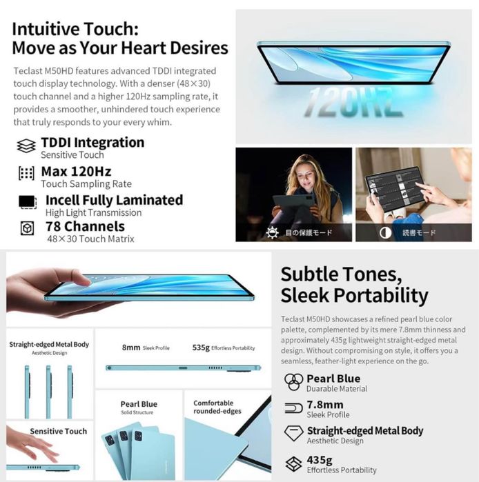 Android 13 Tablet, Teclast, 16 GB RAM, 128 GB64750499703169123