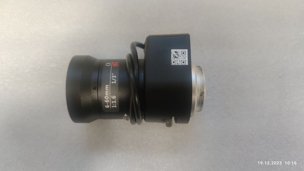 Obiektyw 6-60 mm do kamery autoiris cs