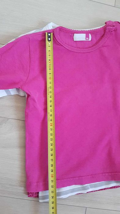 bluzki długi rękaw zestaw 92 cm
