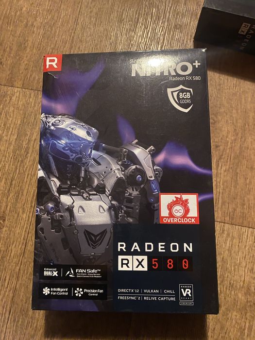 Відеокарта radeon rx580