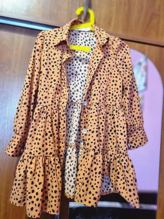 Тепла сукня для дівчинки