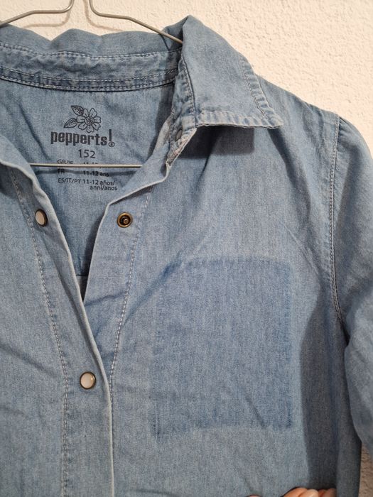 Jeansowa sukienka tunika pepperts sukienka dziewczęca denin