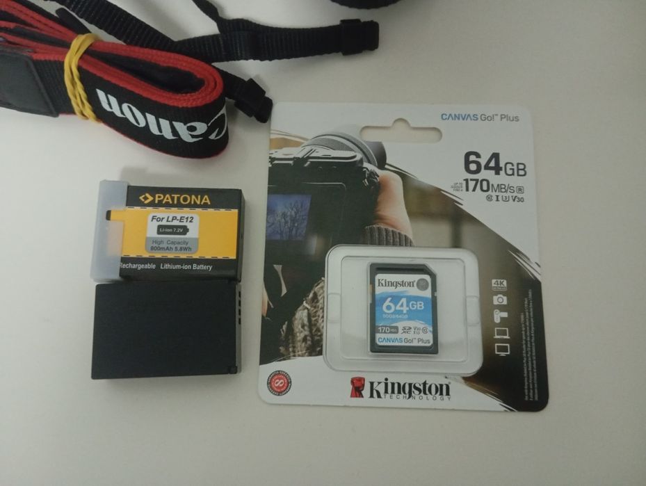 Canon 100D + Objetiva 55-250mm IS