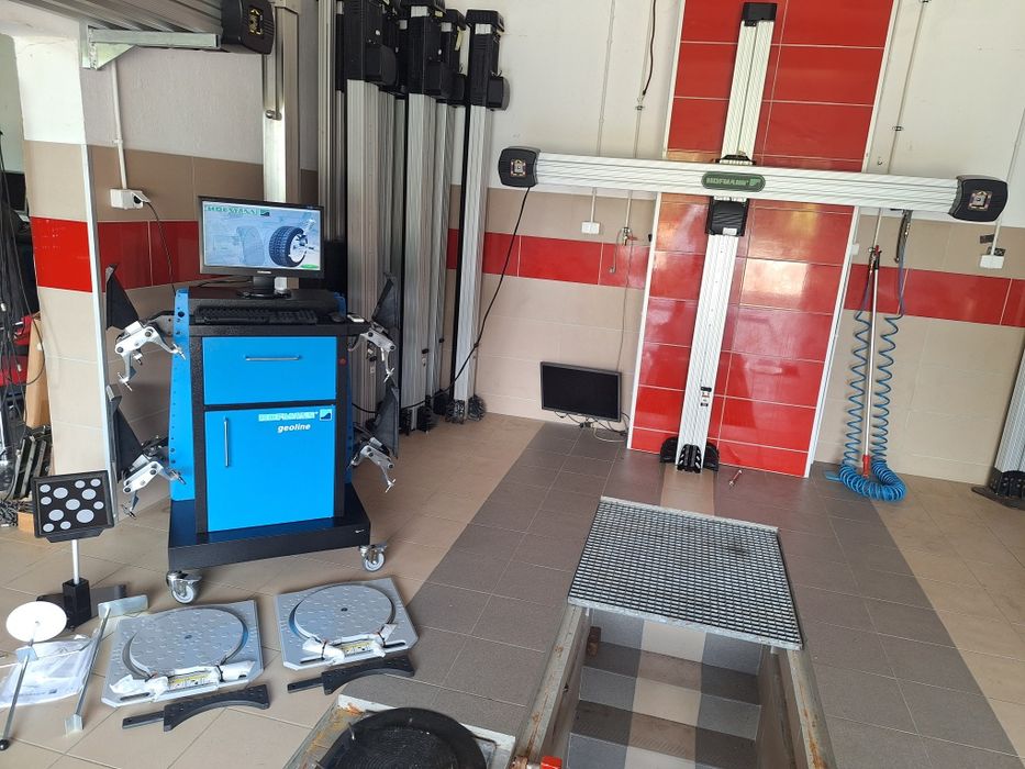 Hofmann Geoliner 680 Lift 3D John Bean  baza 26r. geometria kół zbieżność