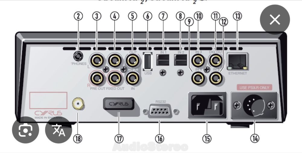 Cyrus stream xp2 odtwarzacz sieciowy streamer  stan idealny