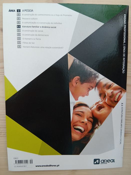 Manual Área I Ensino profissional