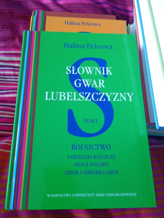 Kompletny zestaw XI tomów - Slownik gwar lubelszczyzny - Halina Pelcowa