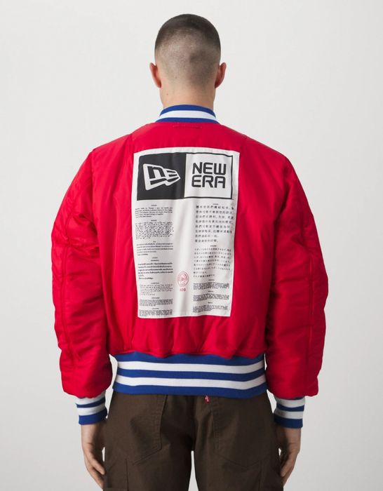 Kurtka zimowa ocieplana flek bomber ma-1 Alpha new era L XXL nowar