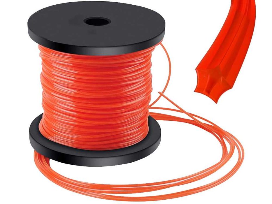 Żyłka tnąca 3mm do głowicy kosy spalinowej pięciokątna gwiazdka