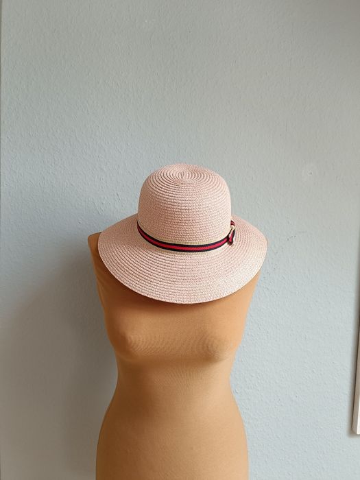 Kapelusz damski różowy